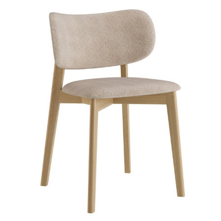 Стул обеденный LVK- Hawk массив ясеня (натуральный ясень)  