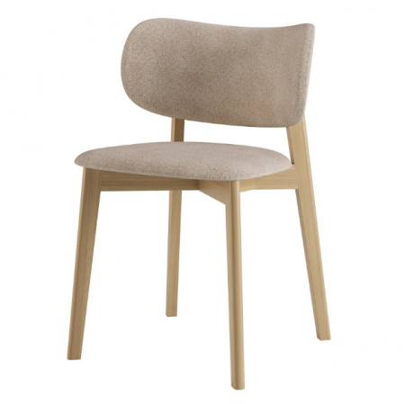 Стул обеденный LVK- Hawk массив ясеня (натуральный ясень)  