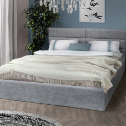 Кровать с подъемным механизмом BIO- Софт Дюна (темно-серая)