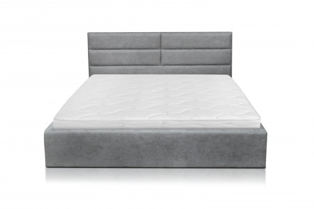 Кровать с подъемным механизмом BIO- Софт Дюна (темно-серая)