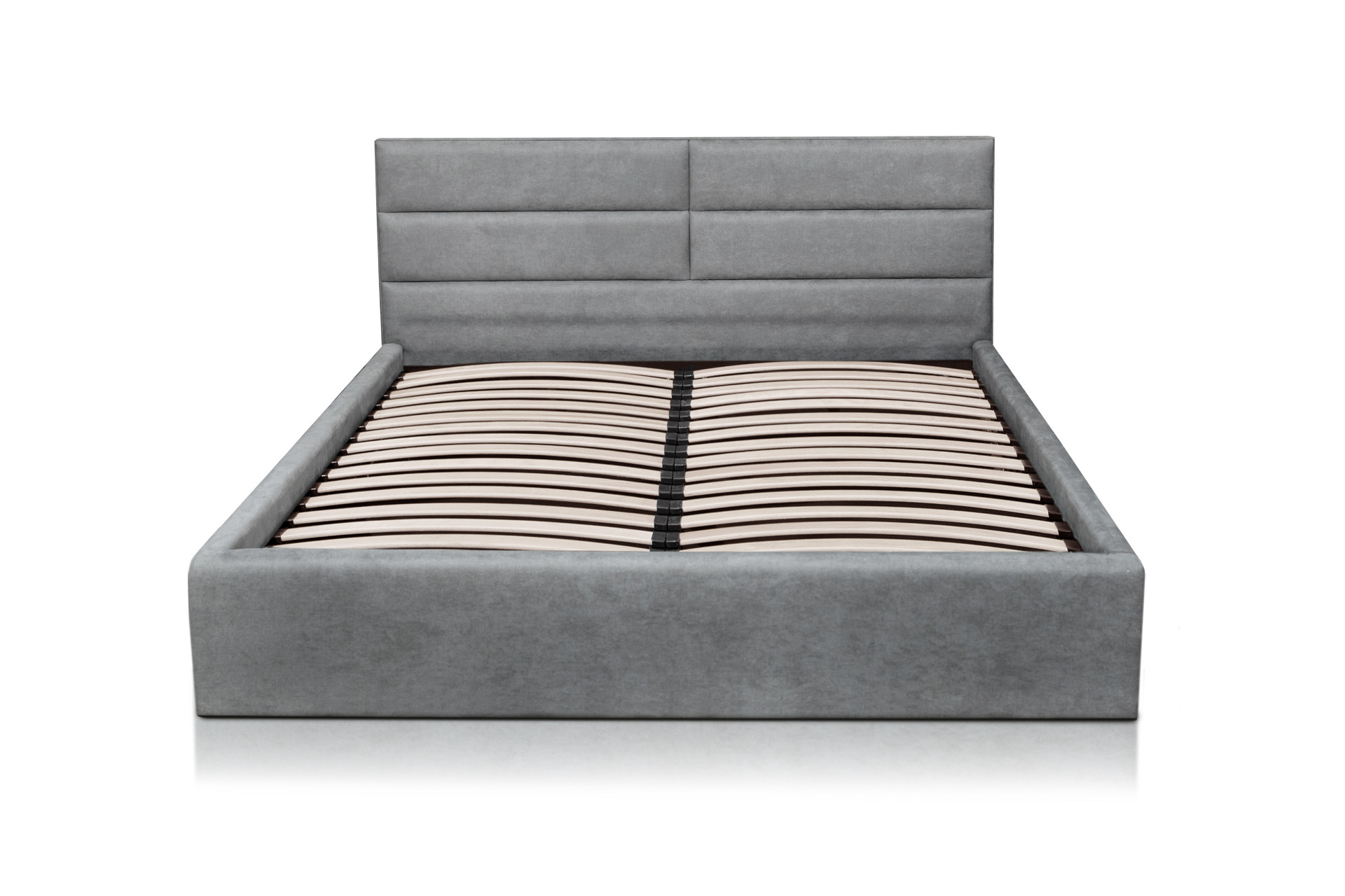 Кровать с подъемным механизмом BIO- Софт Дюна (темно-серая)