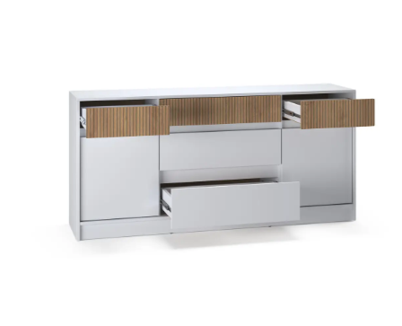 Большой комод EVR- Стайл-1600 кашемир + фасад каннела