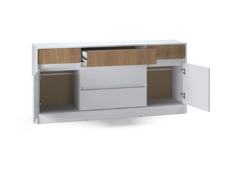 Большой комод EVR- Стайл-1600 кашемир + фасад каннела