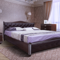 Кровать двуспальная BIO- "Мария" Прованс (без матраса!) 