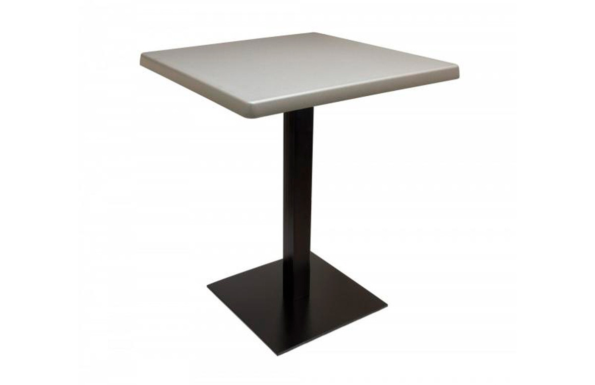 Столешница квадратная VLL- Topalit (матовое серебро)