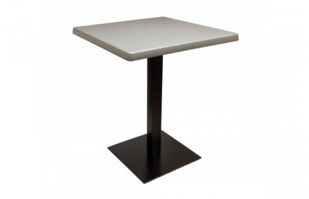 Столешница квадратная VLL- Topalit (матовое серебро)