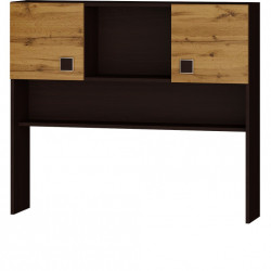 Надстройка для стола EVR- Соната венге + крафт золотой