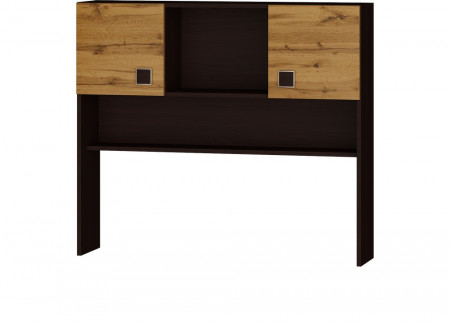 Надстройка для стола EVR- Соната венге + крафт золотой