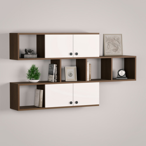 Полка навесная настенная 75х135х22 см KOD- ПК-5