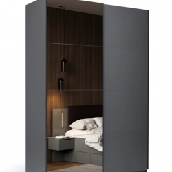 Шафа - купе із дзеркалом MRK- Доні  1,5*2,1 м
