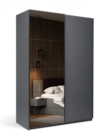 Шафа - купе із дзеркалом MRK- Доні  1,5*2,1 м