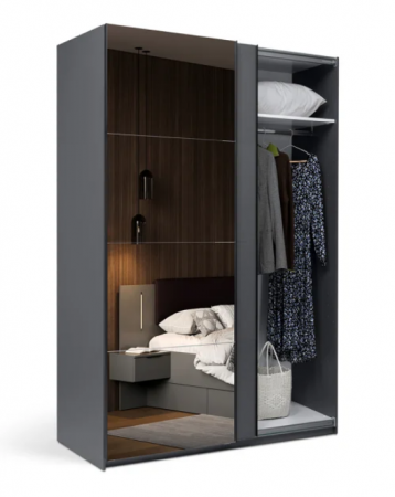 Шафа - купе із дзеркалом MRK- Доні  1,5*2,1 м