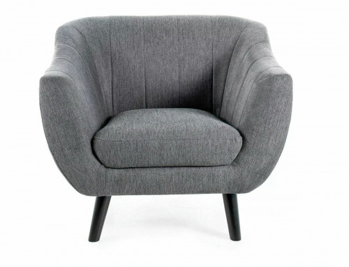Кресло SIGNAL Elite 1 Brego темно- серый, серый / венге