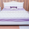 Кровать OLP- Милена (мягкая спинка, квадраты)