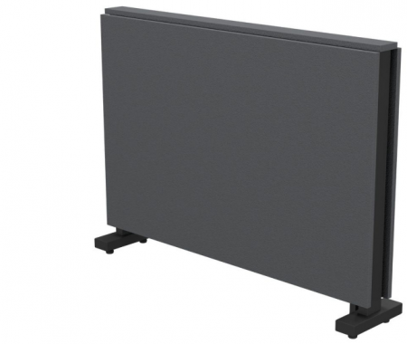 Стол раскладной AMF- Fold 2 FL2 1400 (1380/210х1000х750Н) черный/ серый шифер