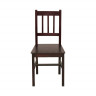 Фото №2 - IDEA обеденный стул 869H темно-коричневый лак