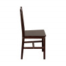 Фото №3 - IDEA обеденный стул 869H темно-коричневый лак
