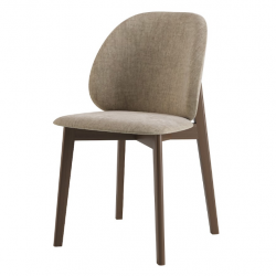 Стул обеденный LVK- Robin массив ясеня (темный орех)  