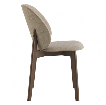 Стул обеденный LVK- Robin массив ясеня (темный орех)  