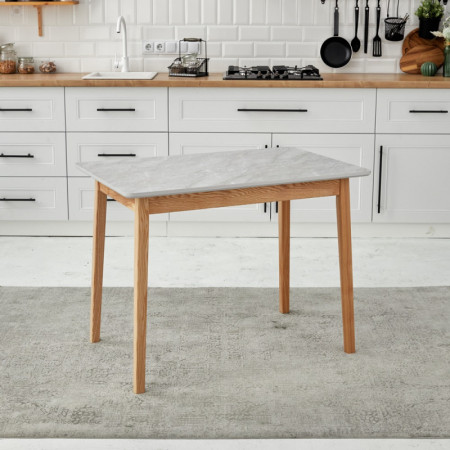 Комплект кухонной мебели Ont- Антонио 120 Мрамор серый + 4 Стула Дарио