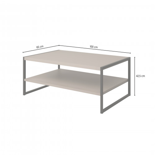 Стол кофейный Helvetia EKO 24COMJ97 (конго/черный)