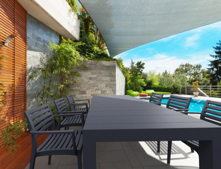 Стол уличный раздвижной Siesta Vegas 180-220 (серый)