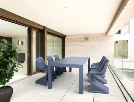 Стол уличный раздвижной Siesta Vegas 180-220 (серый)