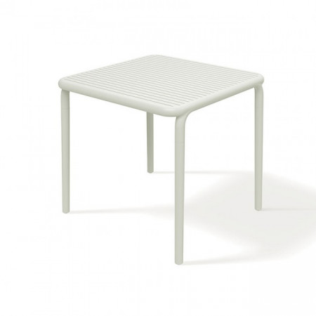 Стол обеденный уличный VLL- FERNE Berne (белый, молочный)