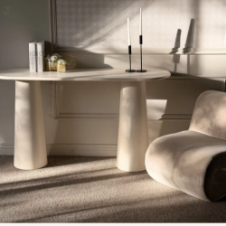 Кресло CRV- Sawyer Greek marble velvet бежевый