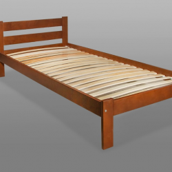 Кровать деревянная MBC- Нотт высокая