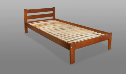 Кровать деревянная MBC- Нотт высокая