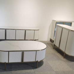 Консоль Elt- 816 керамика (белый/золото)