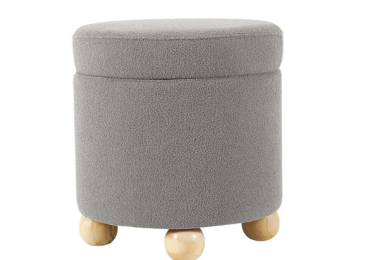 Пуф Mil- Piano 41х41х44 см. Серый