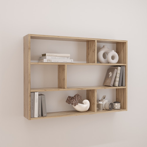 Полка для книг навесная настенная KOD- ПК-6