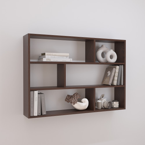 Полка для книг навесная настенная KOD- ПК-6