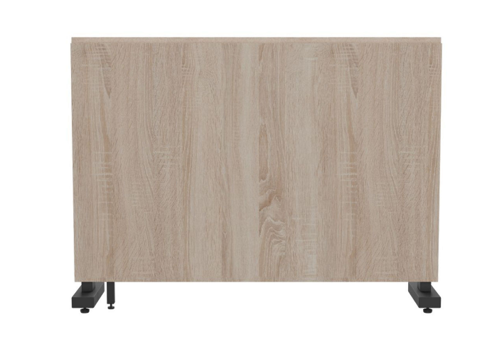 Стол раскладной AMF- Fold 2 FL2 1400 (1380/210х1000х750Н) черный/ дуб сонома
