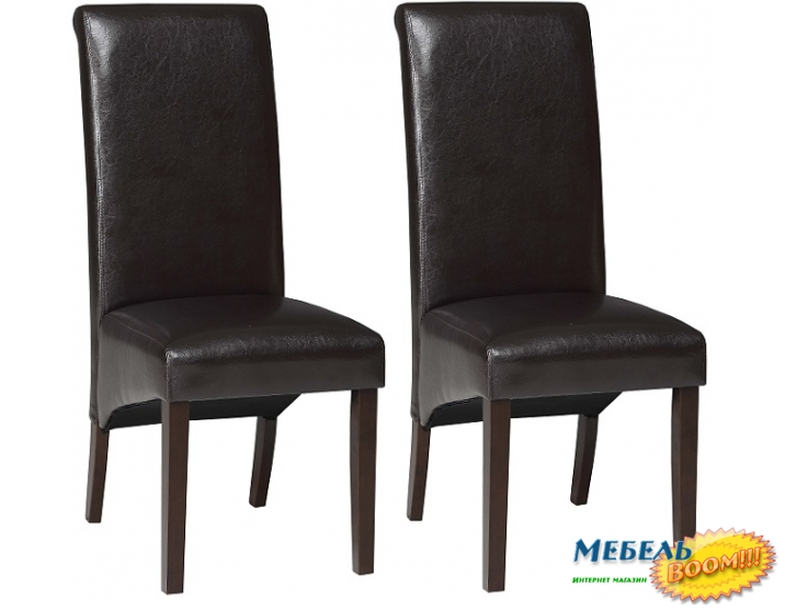 FORTE PL- Комплект из двух стульев MAGOS KR0067-196-DBWN