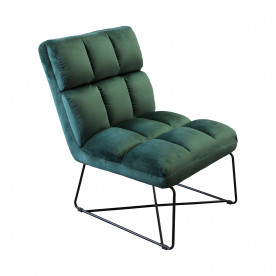 Кресло IDEA ACAPULCO зеленый бархат