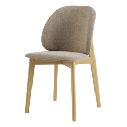 Стул обеденный LVK- Robin натуральный дуб (массив дуба)  