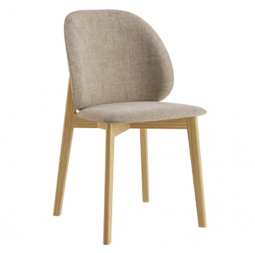 Стул обеденный LVK- Robin натуральный дуб (массив дуба)  