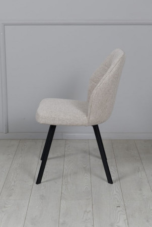 Стул обеденный TOP- Окси бежевый (ноги черный)     