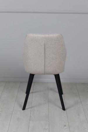 Стул обеденный TOP- Окси бежевый (ноги черный)     