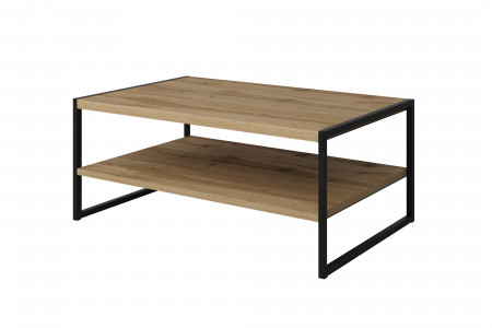 Стол кофейный Helvetia EKO 24N0MJ97 (дуб вотан/черный)