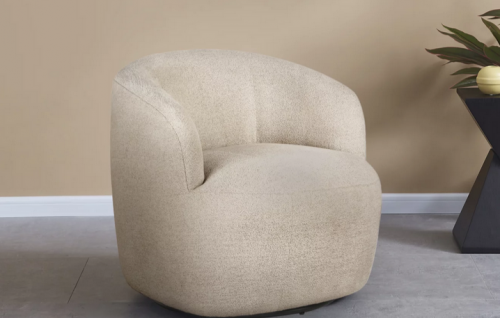 Кресло CRV- Lola Wheat relief поворотное 360°