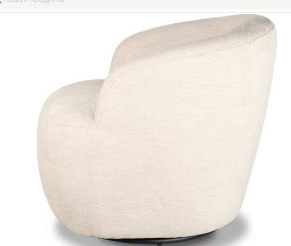 Кресло CRV- Lola Wheat relief поворотное 360°