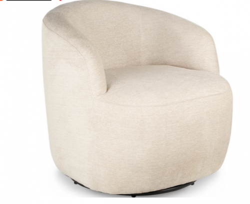 Кресло CRV- Lola Wheat relief поворотное 360°