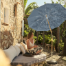 Зонт с центральной опорой из дерева Glatz TEA- ALEXO The classic круглый Ø 220