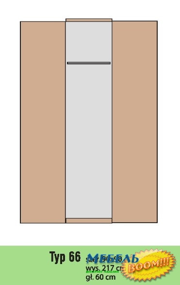 Корпус углового шкафа Helios 66 (Гелиос) PL- Helvetia