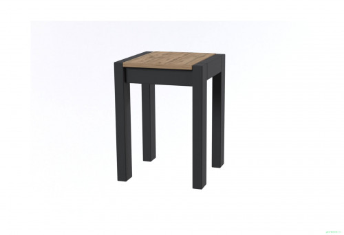 Табурет (комплект 2 шт) ViA- Крос (венге/дуб тахо)