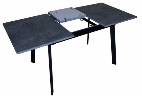 Стол обеденный раздвижной TPRO- Flash black+grey E3810
